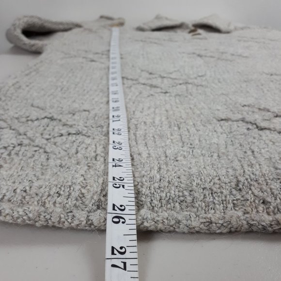Esprit Oatmeal Textured Collar Sweater - Picture 10 of 14